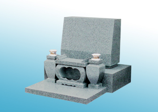 真壁小目石 五輪塔レンゲ付(9寸角)